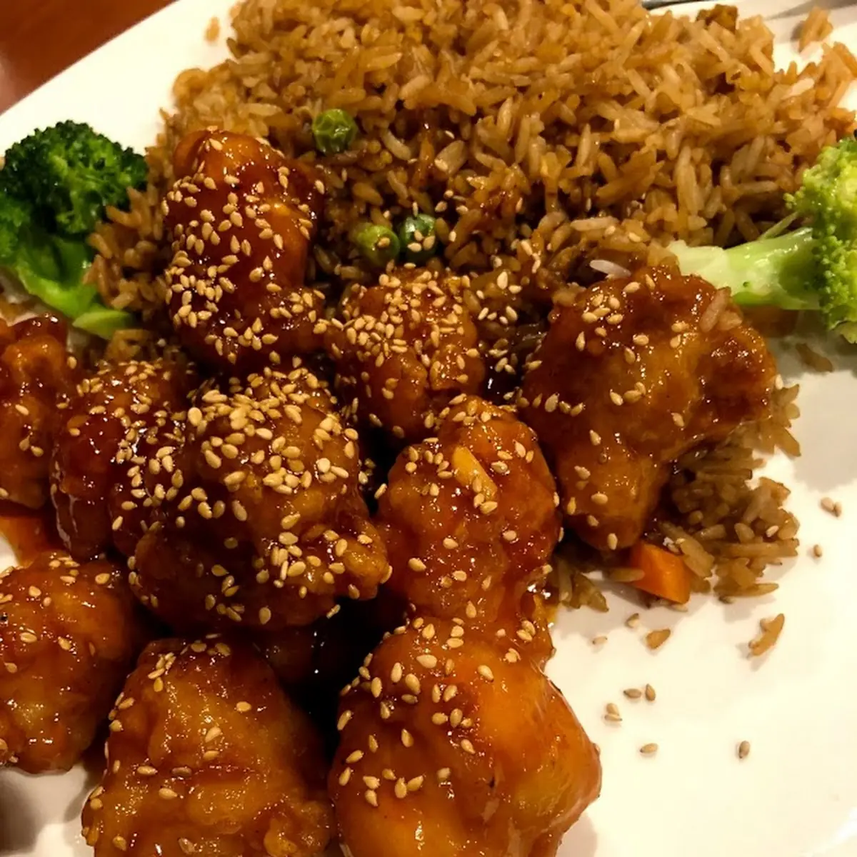 sesame chicken 芝麻鸡